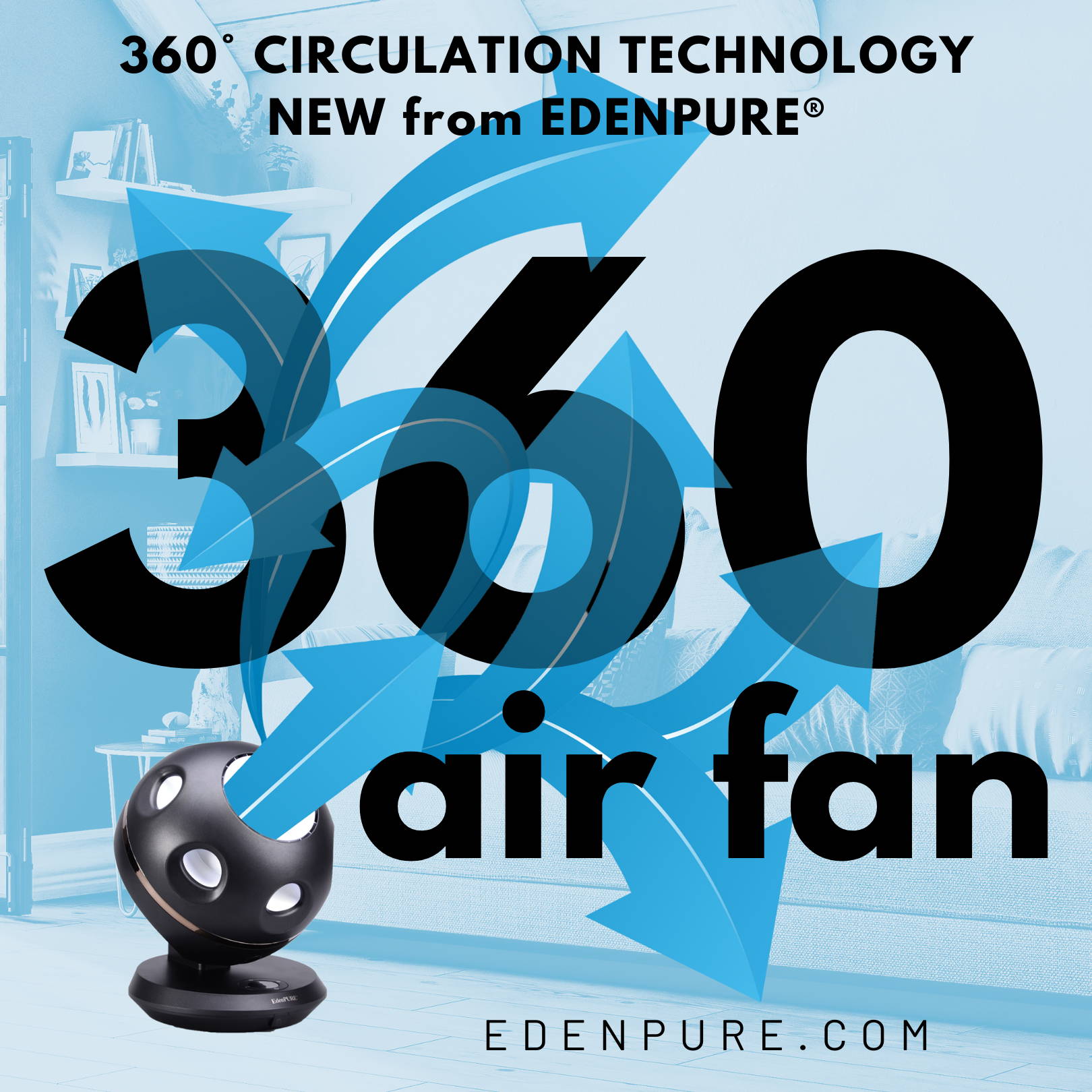 EP 360 Air Fan – Edenpure.com